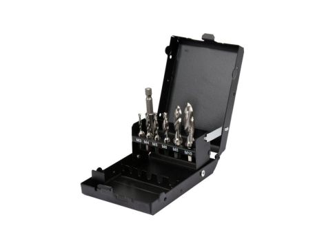 ZESTAW WIERTŁA-GWINTOWNI M3-M10 7SZT HEX