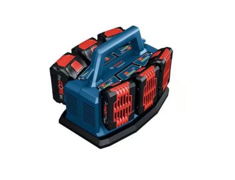 SZYBKA ŁADOWARKA GAL 18V6-80, 6-PORTÓW ŁADOWANIA