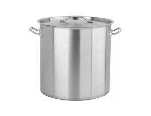 GARNEK WYSOKI Z POKRYWKĄ ZE STALI NIERDZEWNEJ 45X45 71L