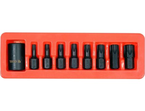 ZESTAW UDAROWYCH KLUCZY TRZPIENIOWYCH TORX 1/2