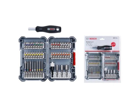 ZESTAW BITÓW 45 SZT. + WKRĘTAK