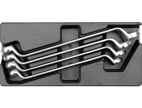 WKŁAD DO SZUFLADY KLUCZE OCZKOWE ODGIĘTE 21- 32MM 4 CZĘŚCI