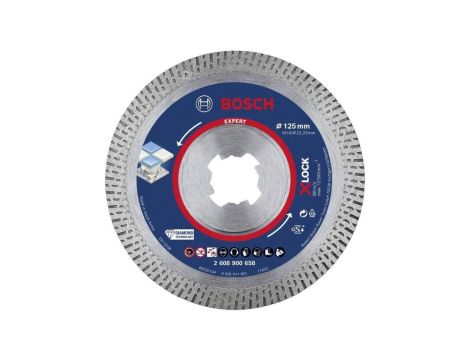 TARCZA DIAMENTOWA EXPERT HARD CERAMIC 125*1.4 X-LOCK