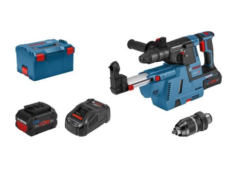 MŁOT UDAROWY OBROTOWY AKUMULATOROWY SDS+ GBH 18V-26 F 2*5.5A