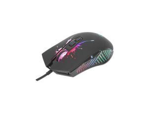 Gamingowa Mysz Optyczna USB 7200dpi z Podświetlaniem LED RGB