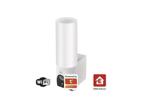 GoSmart Kamera zewnętrzna obrotowa IP-300 TORCH z Wi-Fi, z lampą, biała obudowa, H4054