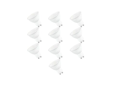 Żarówka LED GU-10 230V 9W SMD 840lm neutralna komplet 10szt