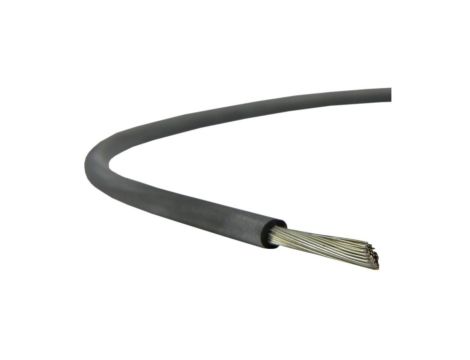 Kabel silikonowy SIF 180C 300/500V 4 ciepłoodporny LSOH czarny linka BSG 100m