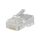 Wtyk modularny RJ45 8P8C kat.5e nieekranowany UTP drut WORECZEK 100szt.