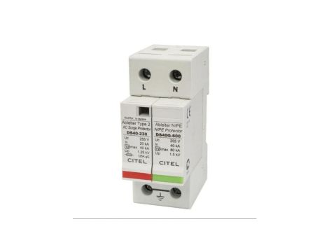 Ogranicznik CITEL AC 1 faza T2 / C46151120 DS42-230/G