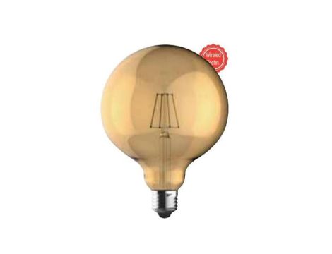 Żarówka LED GLOBO 5W/822 (40W) E27 DIM 125MM - bańka szklana przydymiana Leuci (555349.0101)