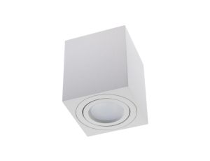 Oprawa Natynkowa HALOGENOWA Spot Tuba Ruchoma AMAT-M GU10 LUMILED Kwadratowa Biała 84mm