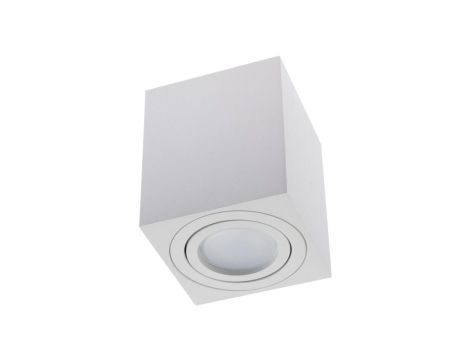 Oprawa Natynkowa HALOGENOWA Spot Tuba Ruchoma AMAT-M GU10 LUMILED Kwadratowa Biała 84mm