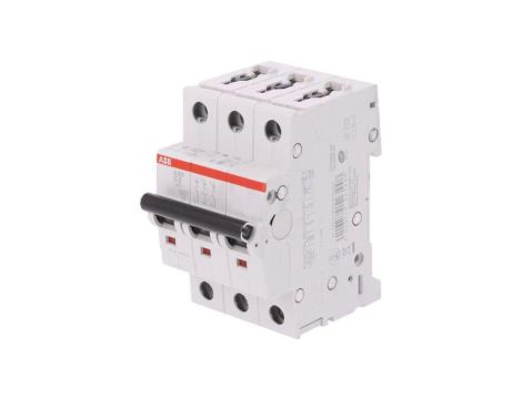 S203-C2 Wyłącznik nadprądowy 230/400VAC Iznam 2A 3 biegunowy Charakt C