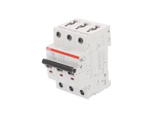 S203-C50 Wyłącznik nadprądowy 230/400VAC Iznam 50A 3 biegunowy 6kA IP20