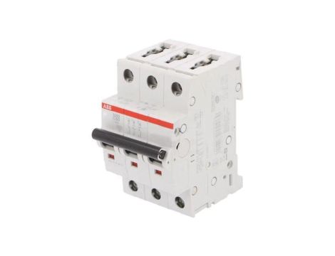 S203-C50 Wyłącznik nadprądowy 230/400VAC Iznam 50A 3 biegunowy 6kA IP20