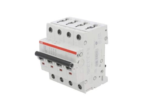 S204-C20 Wyłącznik nadprądowy 230/400VAC Iznam 20A 4 biegunowy 6kA IP20