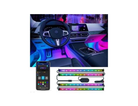 Oświetlenie wnętrza samochodu RGBIC Govee H7090