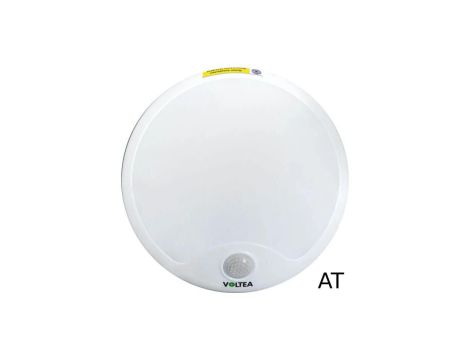 PLAFON oprawa awaryjna LED DETECTA 15W 230V 50-60Hz 1100lm 4500K IK10 IP40 czujnik PIR funkcja stałego świecenia w stanie czuwan