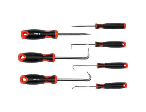 ZESTAW HACZYKÓW Z RĘKOJEŚCIĄ 7 CZ.