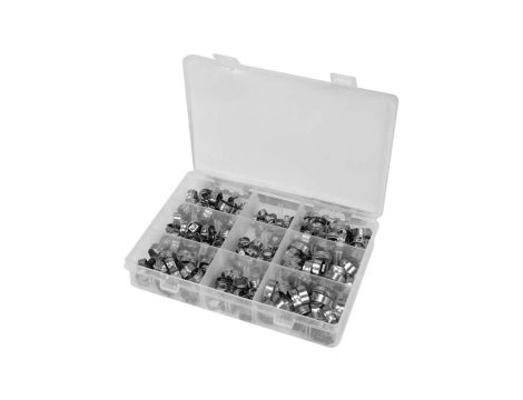 ZESTAW OBEJM ZACISKOWYCH Z UCHEM 170 SZTUK