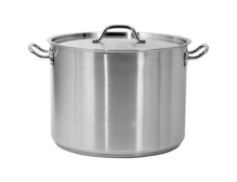 GARNEK WYSOKI Z POKRYWKĄ ZE STALI NIERDZEWNEJ 40X30 37.7L