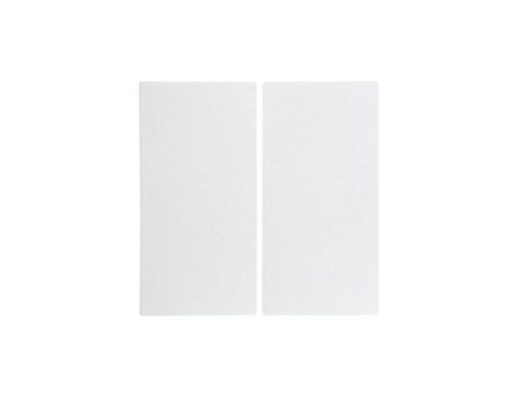 Modul Klawisz podwójny łącznika świecznikowego biały 53162389