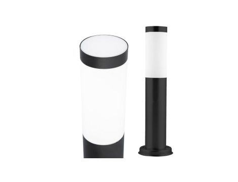 Lampa Ogrodowa Zewnętrzna E27 CZARNY SŁUPEK 45cm Lilium Lumiled