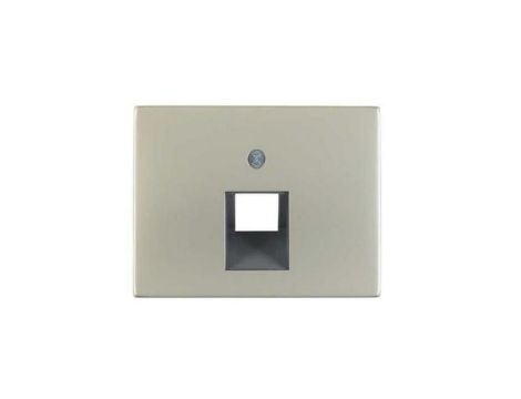 K.5 Element centralny do gniazda UAE RJ11 RJ12 RJ45 kat.3, 5e, 6 45st stal szlachetna nierdzewna 14077004