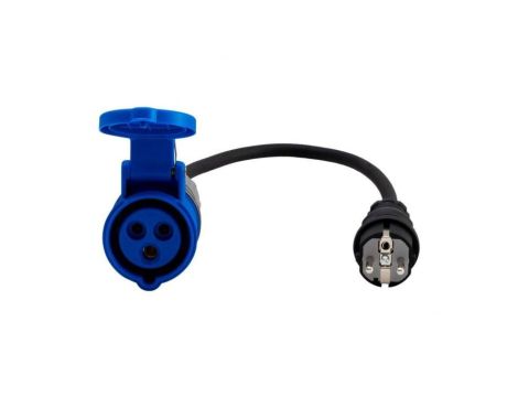 Reduktor wtyczka 230V - gniazdo przenośne 16A 3p F7.0122