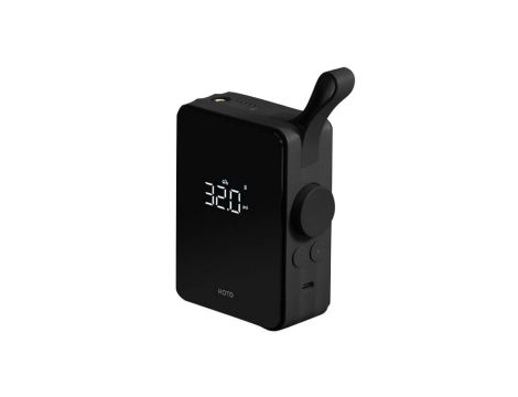 Mini kompresor samochodowy HOTO QWCQB001, 2500mAh (czarny)