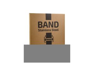 Taśma ze stali nierdzewnej 12,7x0,7mm dł. 30m (gat. 304, karton)