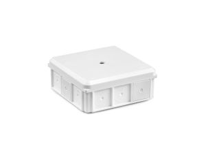 Puszka naścienna 90x37x90mm IP55 z dławnicami z wkrętem biała NSW90x90 35418706