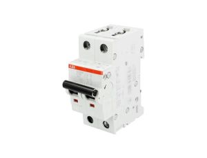 S202M-C16 Wyłącznik nadprądowy 400VAC Iznam: 16A Bieguny: 2 na szynę DIN