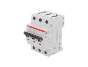 S203-K10 Wyłącznik nadprądowy 230/400VAC Iznam: 10A Bieguny: 3 6kA IP20