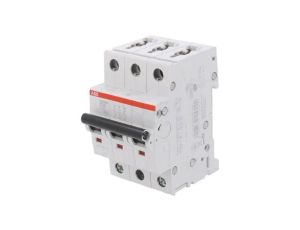 S203M-C13 Wyłącznik nadprądowy 400VAC Iznam: 13A Bieguny: 3 na szynę DIN