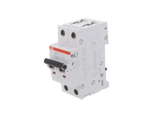 S202M-C1 Wyłącznik nadprądowy 400VAC Iznam: 1A Bieguny: 2 na szynę DIN
