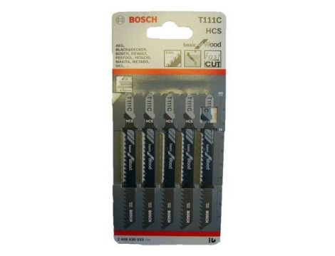 BOSCH BRZESZCZOT DO WYRZYNARKI 5 szt T111C DREWNO 2608630033 - 2