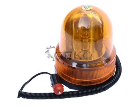 ŚWIATŁO OSTRZEGAWCZE POMARAŃCZOWE 24V
