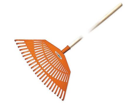 GRABIE PLASTIKOWE DO LIŚCI  23 ZĘBY OPRAWIONE KTCX23H