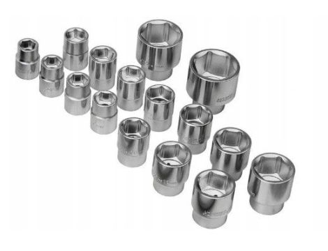 HONITON ZESTAW KLUCZY  21  ELEMENTÓW   3/4" - 2