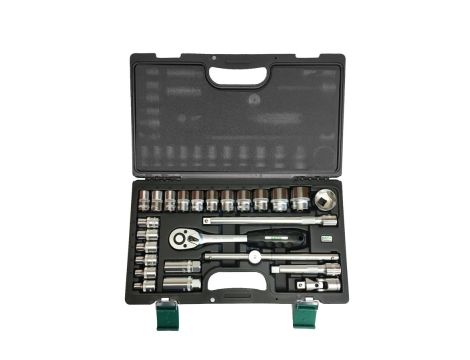 HONITON ZESTAW KLUCZY  25  ELEMENTÓW /PLASTIK 1/2" 4025