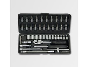 HONITON ZESTAW KLUCZY  46 ELEMENTÓW 1/4