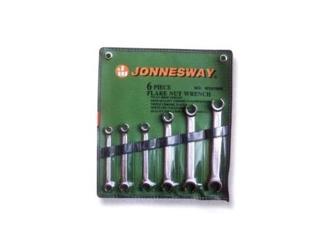 JONNESWAY KLUCZE DO PRZEWODÓW HAMULCOWYCH KOMPLET 6 elem. W24106S