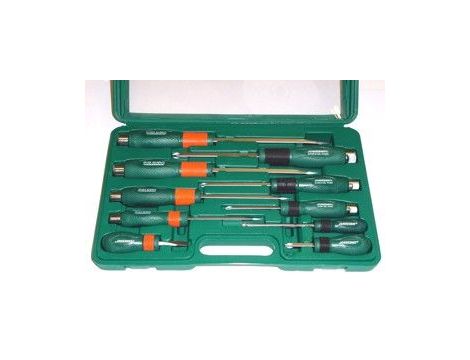 JONNESWAY WKRĘTAKI ŚLUSARSKIE KOMPLET 10cz.    D70PP10S