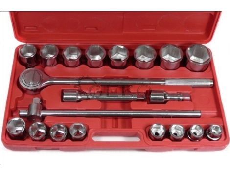 ZESTAW KLUCZY  21el.3/4"/PLASTIK