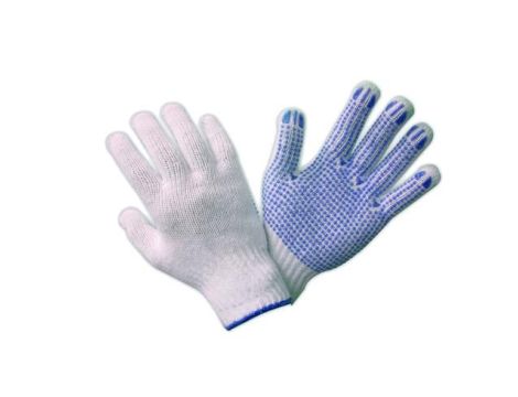 RĘKAWICE NAKRAPIANE PCV JEDNOSTRONNIE /452
