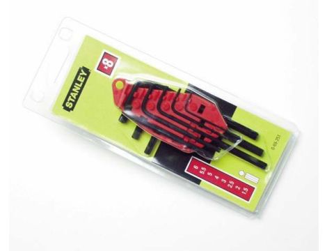 STANLEY KLUCZE IMBUSOWE 8szt