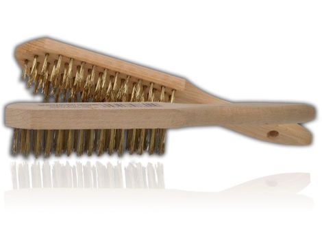 SZCZOTKA DRUCIANA DO RDZY 6 RZĘDOWA KRAJOWA