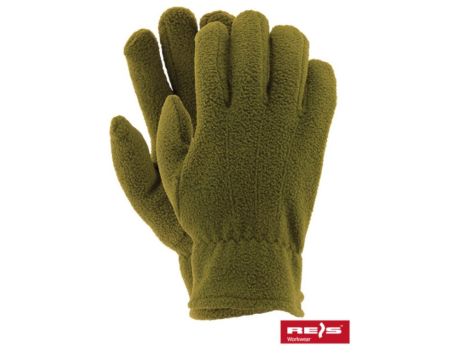 RĘKAWICE POLAROWE OLIWKA  ROZ.10 - 2